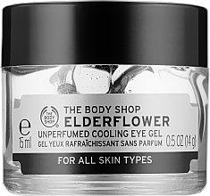 Düfte, Parfümerie und Kosmetik Kühlendes Augengel mit Holunderblüte für müde, geschwollene Haut - The Body Shop Elder Flower