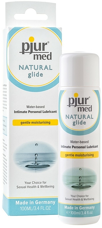 Regenerierendes Gleitmittel auf Wasserbasis - Pjur Med Natural Glide — Bild N1