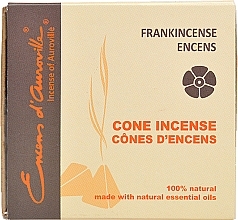 Räucherstäbchen in Kegelnform - Maroma Encens d'Auroville Cone Incense Frankincense — Bild N2