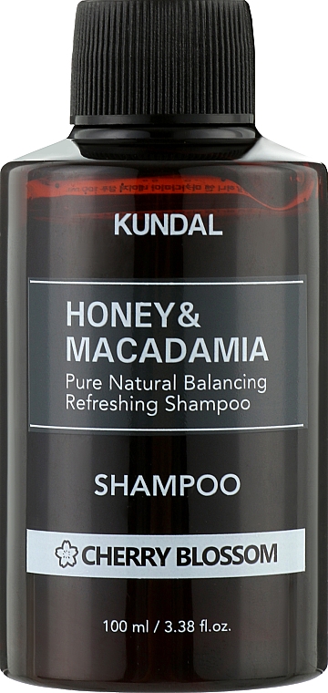Erfrischendes Shampoo mit Kirschblüten - Kundal Honey & Macadamia Cherry Blossom Shampoo — Bild N1