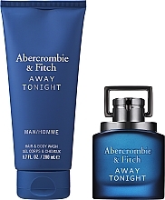 Düfte, Parfümerie und Kosmetik Abercrombie & Fitch Away Tonight - Duftset (Eau de Toilette 50ml + Duschgel 200ml) 