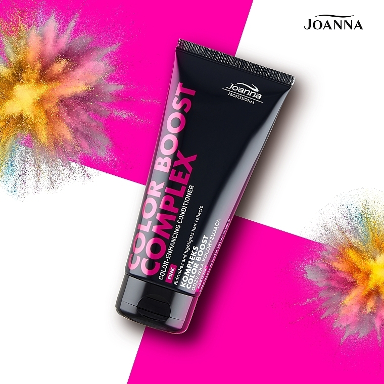 Farbverbessernder Conditioner rosa - Joanna Professional Color Boost Complex Pink Color-Enhancing Conditioner — Bild N4