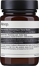 Düfte, Parfümerie und Kosmetik Feuchtigkeitsspendender Handbalsam - Aesop Resurrection Aromatique Hand Balm