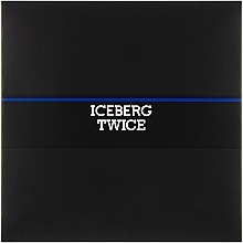Düfte, Parfümerie und Kosmetik Iceberg Twice Homme - Duftset (Eau de Toilette 125ml + Duschgel 100ml)
