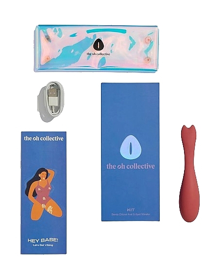 Vaginal- und G-Punkt-Vibrator Koralle - The Oh Collective Kit Vaginal & G-Spot Vibrator Coral  — Bild N4