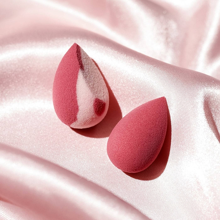 Make-up Schwamm Mini rosa Beere 2 St. - Boho Beauty Bohoblender Berry Mini + Pinky Berry Mini Cut — Bild N5