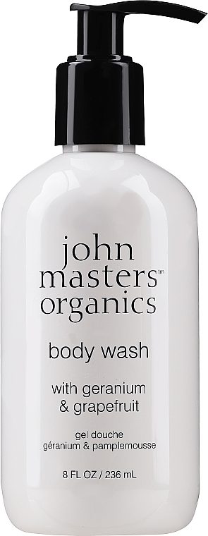 Duschgel mit Geranie und Grapefruit - John Masters Organics Geranium & Grapefruit Body Wash — Bild N1