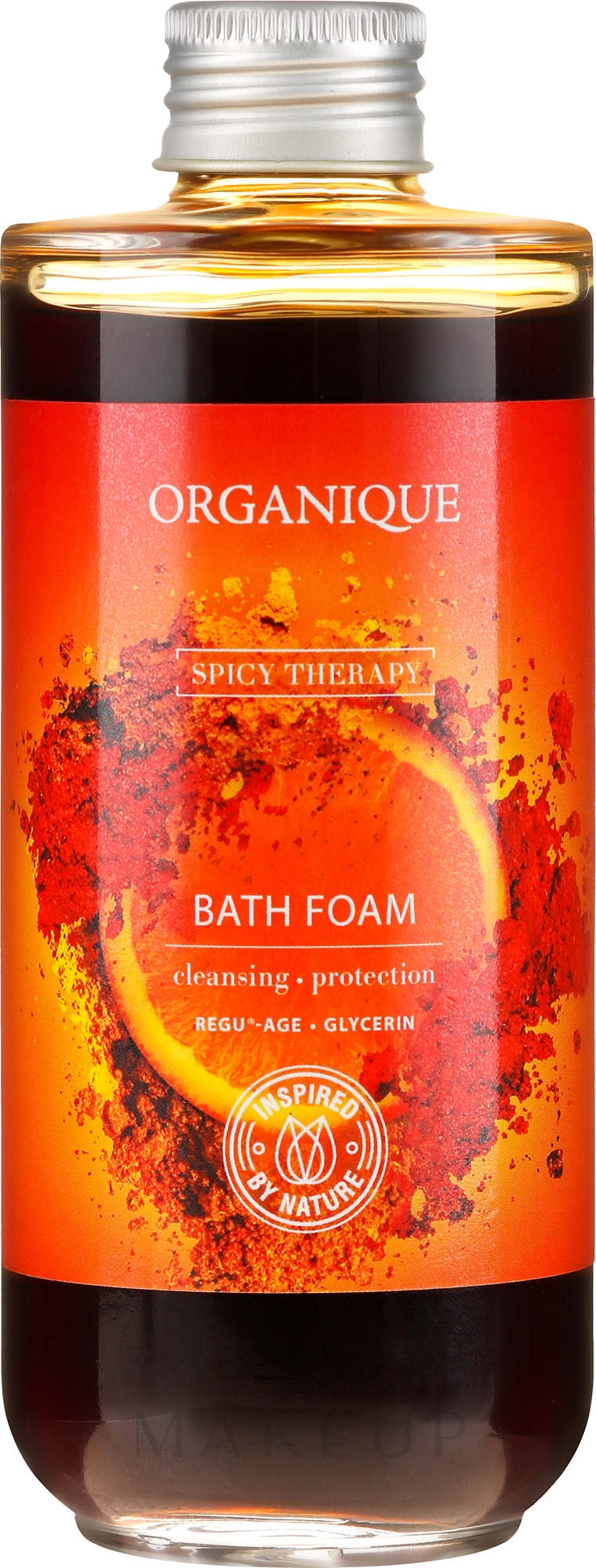 Feuchtigkeitsspendender und schützender Badeschaum - Organique Spicy Therapy — Bild 200 ml