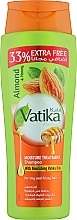Feuchtigkeitsshampoo für trockenes, widerspenstiges Haar mit Süßmandelöl - Dabur Vatika Sweet Almond Shampoo — Bild N5