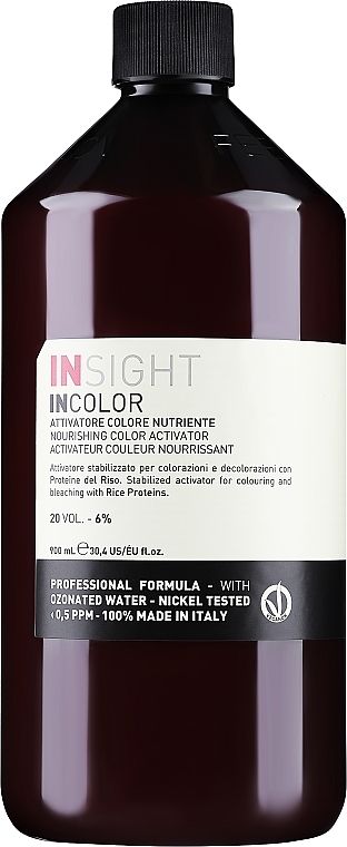 Protein-Aktivator 6% - Insight Incolor Nourishing Color Activator Vol 20 — Bild N3