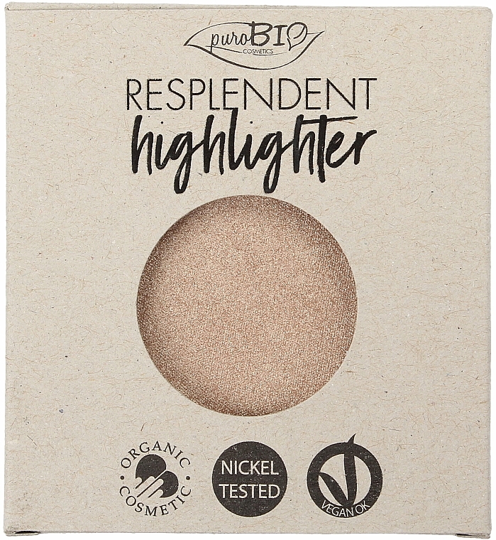 Highlighter Nachfüller - PuroBio Cosmetics Resplendent Highlighter  — Bild N1