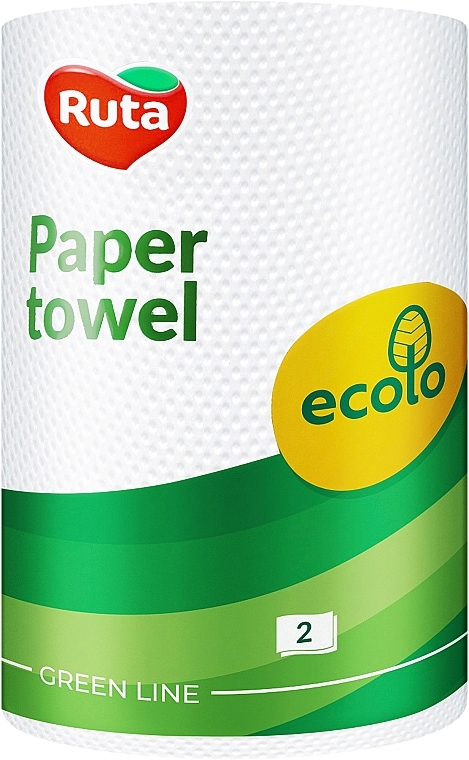 Papiertücher Ecolo 2 Schichten weiß - Ruta — Bild N1