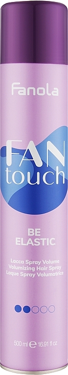 Volumengebendes Haarspray - Fanola Fantouch Be Elastic Volumizing Hair Spray  — Bild N1