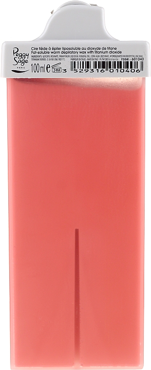 Breiter Roll-on-Wachsapplikator für den Körper rosa - Peggy Sage Cartridge Of Fat-Soluble Warm Depilatory Wax Rose — Bild N1