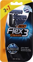 Düfte, Parfümerie und Kosmetik Einwegrasierer Flex 3 Classic 4 St. - Bic Flex 3 Classic