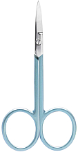 Nagelhautschere hellblau - Titania Cuticle Scissors Blue — Bild N1