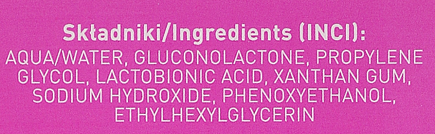 Glättendes Gesichtspeeling mit 10% Lactobionsäure und Gluconolacton gegen Rötungen - Bandi Medical Expert Anti Rouge Acid Peel — Bild N2