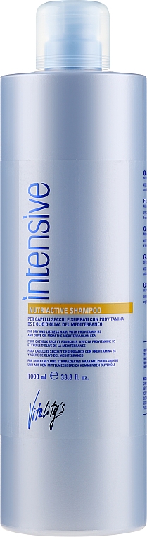 Pflegendes Shampoo für trockenes und geschädigtes Haar - Vitality's Intensive Nutriactive Shampoo — Bild N3