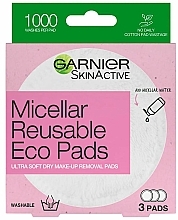 Ökologische Mizellenpads zum Abschminken 3 St. - Garnier Micellar Reusable Eco Pads — Bild N1