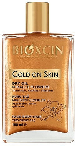 Trockenöl für Haut und Haar  - Bioxcin Gold On Skin Dry Oil  — Bild N1