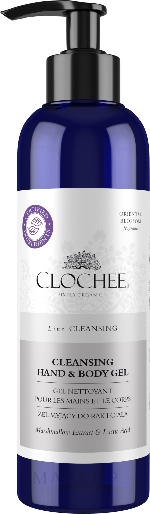 Hand- und Körperwaschgel mit orientalischen Blumen - Clochee Cleansing Hand & Body Gel — Bild 250 ml