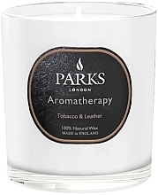 Duftkerze - Parks London Aromatherapy Tobacco & Leather Candle — Bild N2