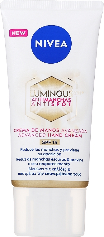 Anti-Pigment-Handcreme - Nivea Luminous630 — Bild N1