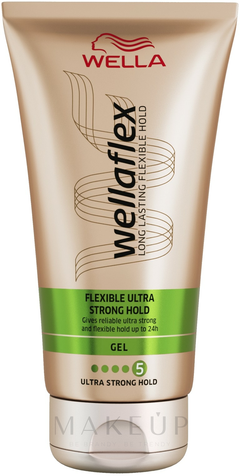 Haarstylinggel Extra starker und flexibler Halt - Wella Pro Wellaflex Flexible Ultra Strong Gel — Bild 150 ml