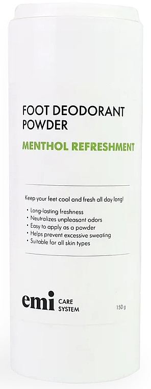 Fußdeodorant - Emi Foot Deodorant Powder — Bild N1