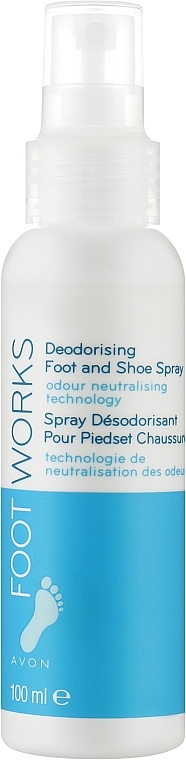 Fuß- und Schuhspray - Avon Foot Works Deodorising Foot Spray — Bild N1