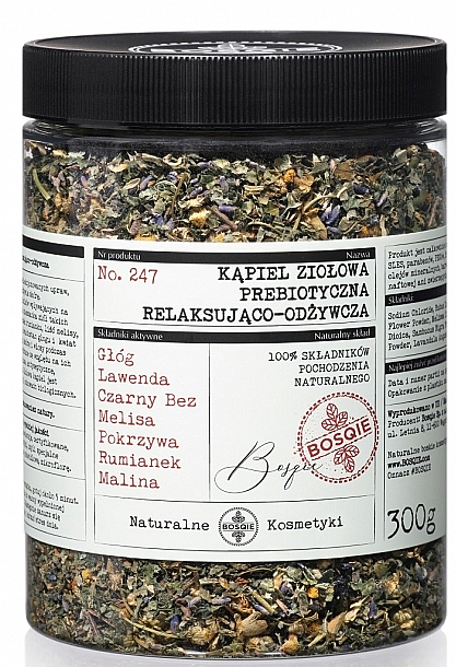 Natürliches Badesalz mit Kräutern - Bosqie Prebiotic Relaxing Herb Bath — Bild N1