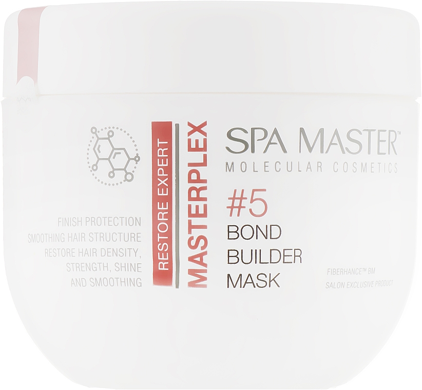 Regenerierende Haarmaske - Spa Master Masterplex #5 Bond Builder Mask — Bild N1