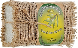 Düfte, Parfümerie und Kosmetik Natürliche Olivenseife - Olivos Korkut Olive Oil Soap With Wooden Dish