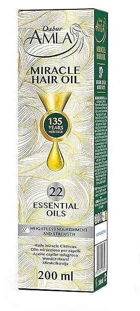 Haaröl - Dabur Amla Miracle Hair Oil  — Bild N2