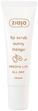 Ziaja Lip Scrub Sunny Mango  - Lippenpeeling Sunny Mango in Tube — Bild N1