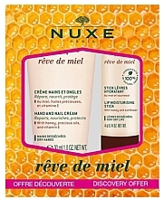 Düfte, Parfümerie und Kosmetik Set - Nuxe Reve De Miel (h/cr/30ml + lip/stick/4g)