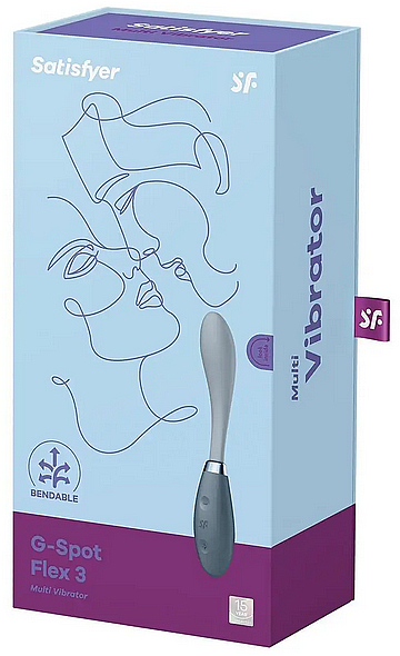 Vibrator - Satisfyer G-Spot Flex 3 Grey — Bild N1