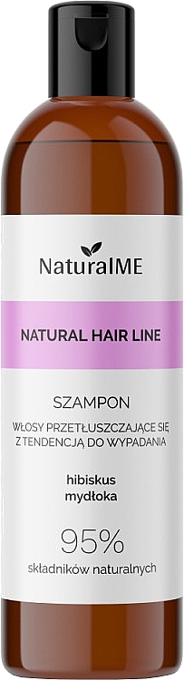 Sanftes Shampoo für fettige und zum Haarausfall neigende Haar - NaturalME Natural Hair Line Shampoo — Bild N1