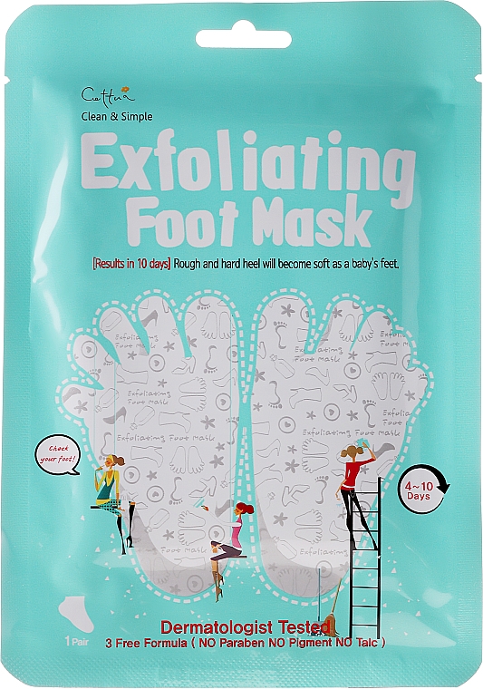 Fußmaske mit Peelingeffekt - Cettua Exfoliating Foot Mask — Bild N1