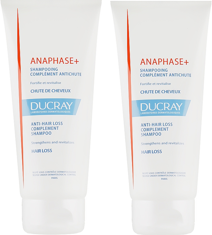 Haarpflegeset - Ducray Anaphase+ (Shampoo gegen Haarausfall 2x200ml) — Bild N1