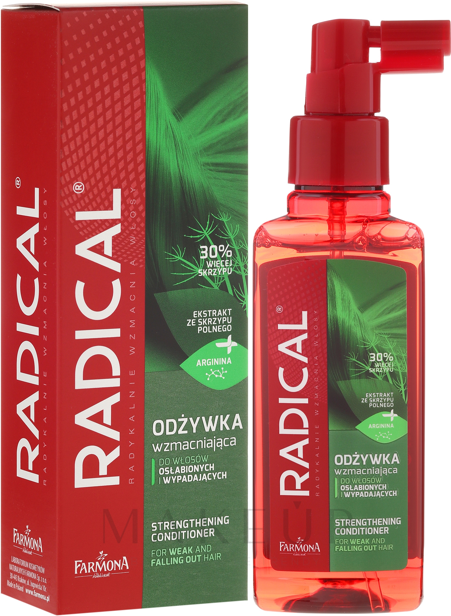 Stärkender Conditioner für schwaches und dünner werdendes Haar - Farmona Radical Strengthening Hair Conditioner — Bild 100 ml