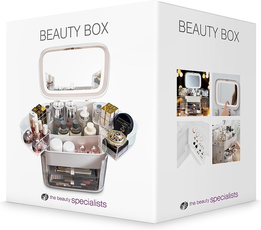 Kosmetik-Organizer weiß - Rio-Beauty Ultimate Beauty Storage Vanity Case — Bild N3