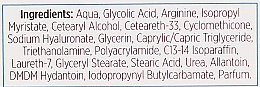 Enzym-Peeling für Gesicht, Hals und Dekolleté mit Hyaluronsäure, AHA-Säuren und L-Arginin - Dermedic Hydrain3 Hialuro Peel — Bild N3