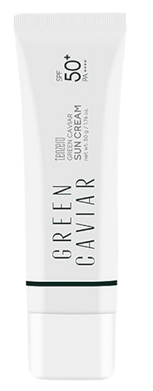 Sonnenschutzcreme für das Gesicht mit grünem Kaviar - Tenzero Green Caviar Sun Cream SPF 50+ PA+++ — Bild N1