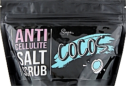 Düfte, Parfümerie und Kosmetik Anti-Cellulite-Salzpeeling Cocos - Sapo