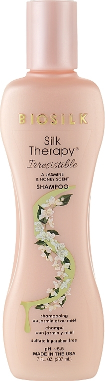 Seidentherapie-Shampoo mit Jasmin- und Honigduft - Biosilk Silk Therapy Irresistible Shampoo — Bild N1