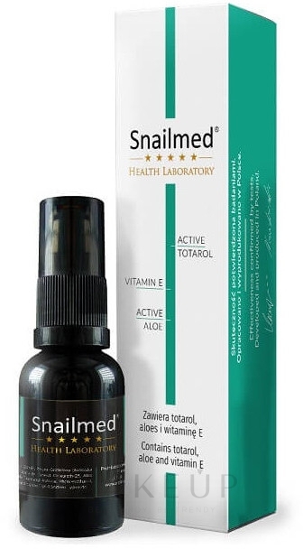 Serum für alle Hauttypen mit Aloe und Vitamin E - Snailmed Health Laboratory — Bild 15 ml