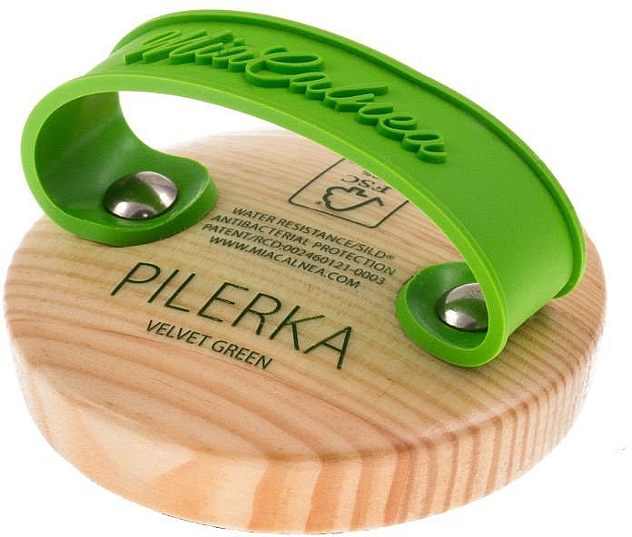 Runde Fußfeile grün - MiaCalnea Pilerka Velvet Green — Bild N3