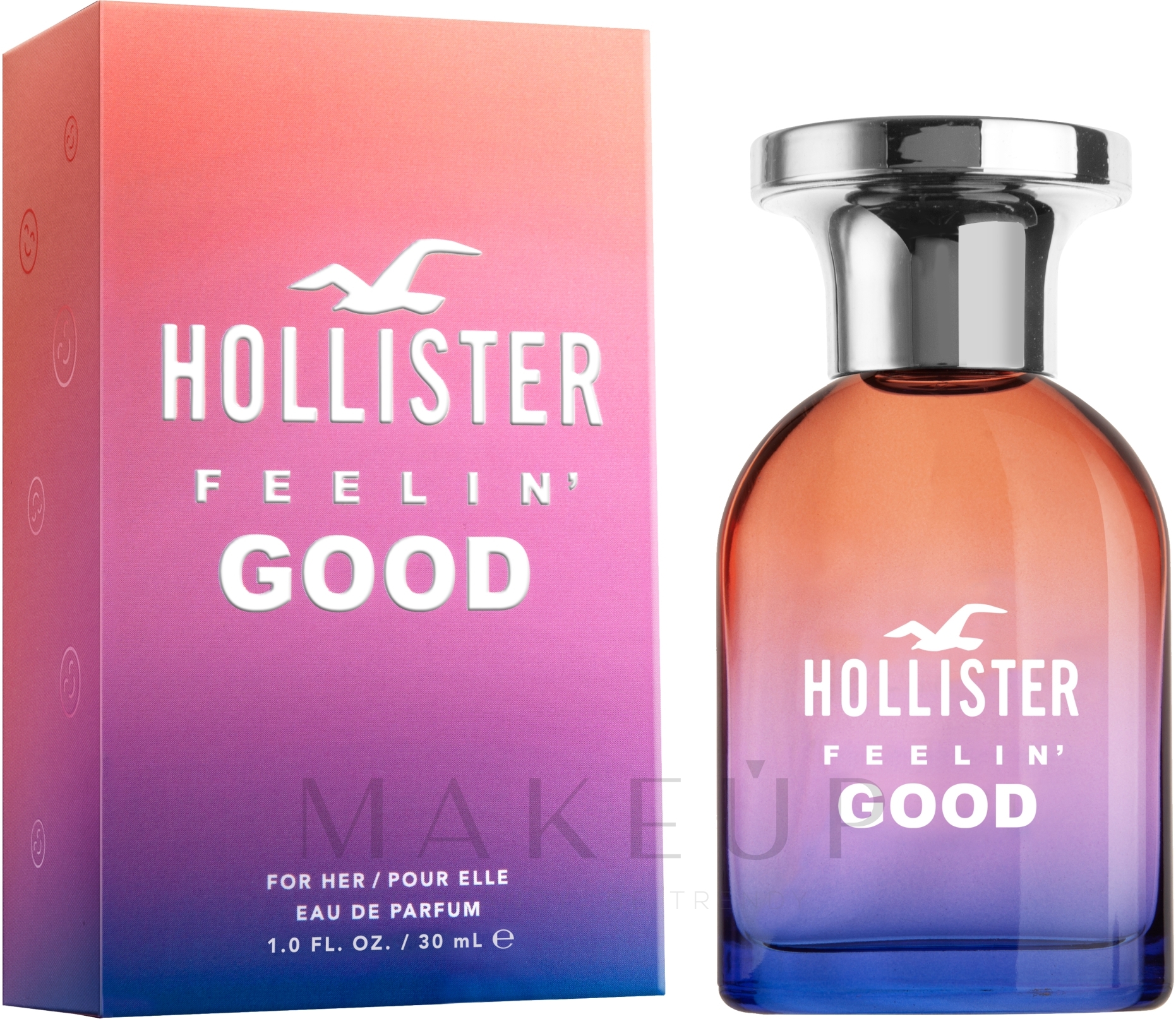 Hollister Feelin' Good For Her - Eau de Parfum — Bild 30 ml