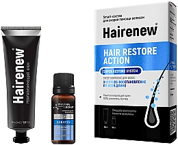 Intensiv regenerierender innovativer Komplex für das Haar - Hairenew Hair Restore Action Super Restore System — Bild N2